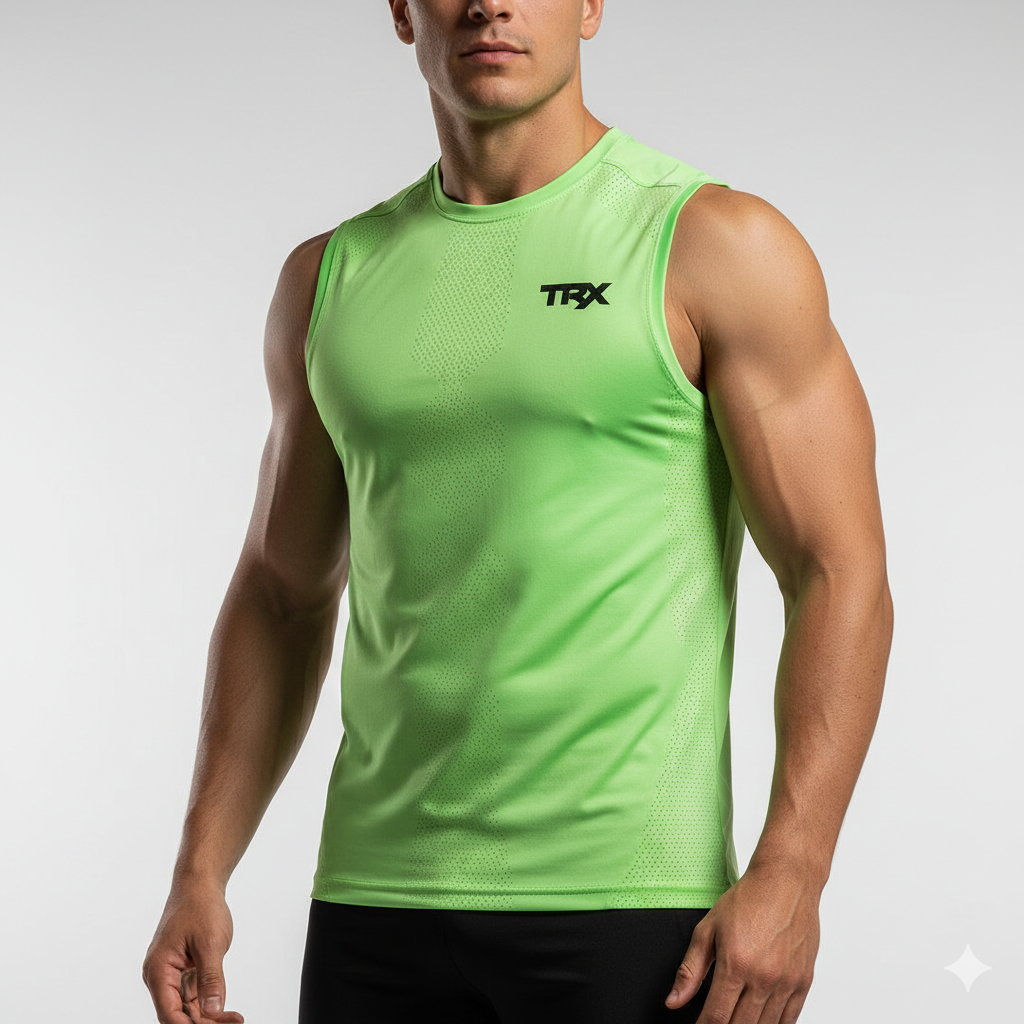 CoreFlex Charcoal Gym Vest – Confidence in Every Move